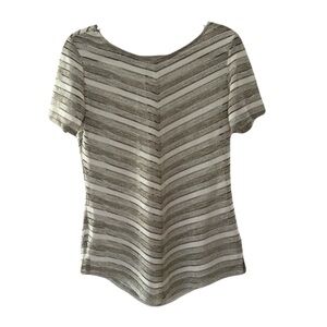 Elegant Striped Women's Top